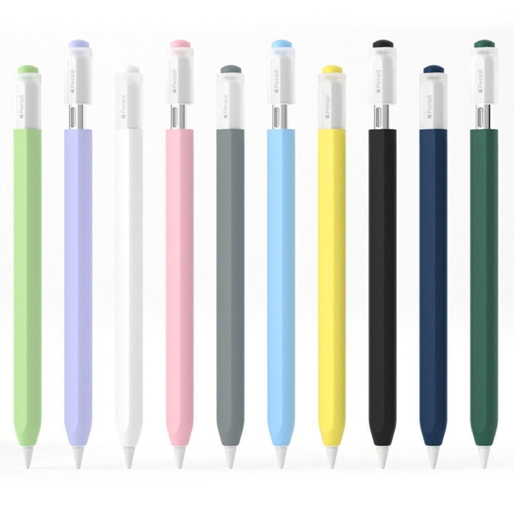 For Apple Pencil (USB-C) Jelly Silicone Stylus Pen Protective Cover(Midnight Blue) - free shipping - PMC Jewellery - Order now!