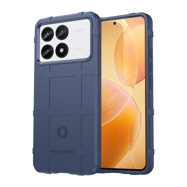 For Xiaomi Redmi K70 Pro Full Coverage Shockproof TPU Phone Case(Blue) - free shipping - PMC Jewellery - Order now!
