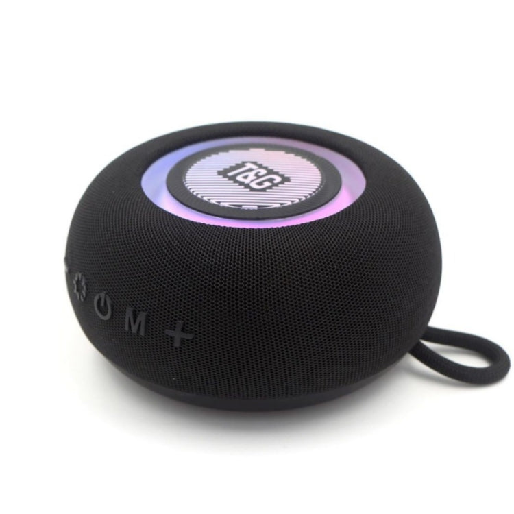 T&G TG-411 Portable Outdoor TWS Wireless Bluetooth Speaker with RGB Colorful Light(Black) - Desktop Speaker by T&G | Online Shopping South Africa | PMC Jewellery | Buy Now Pay Later Mobicred