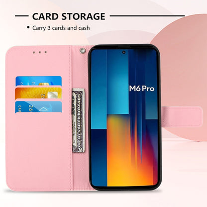 For Xiaomi Redmi Note 13 Pro 4G Global 3D Painting Horizontal Flip Leather Phone Case(Rose Butterfly) - Note 13 Pro Cases by PMC Jewellery | Online Shopping South Africa | PMC Jewellery | Buy Now Pay Later Mobicred