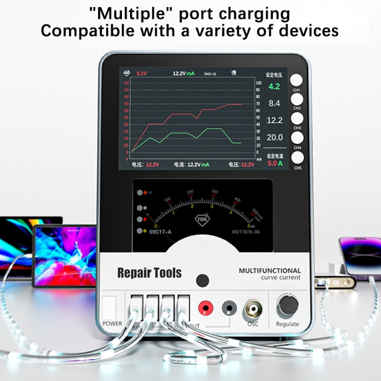 TBK 217 150W 30V 5A Curved DC Regulated Power Supply, UK Plug - free shipping - PMC TechLife - Order now!