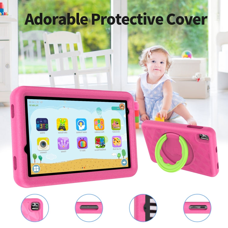 Pritom B8K 4G LTE Kid Tablet 8 inch,  4GB+64GB, Android 12 Unisoc T310 Quad Core CPU Support Parental Control Google Play(Pink) -  by PRITOM | Online Shopping South Africa | PMC Jewellery | Buy Now Pay Later Mobicred