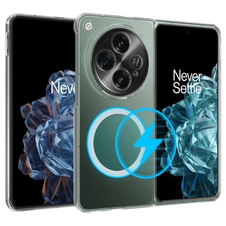 For OnePlus Open Scratchproof PC Transparent MagSafe Phone Case - OnePlus Cases by PMC TechLife | Online Shopping South Africa | PMC TechLife