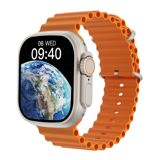 WIWU SW01 Ultra Max 2.2 inch IPS Screen IP68 Waterproof Bluetooth Smart Watch(Silver) - Smart Watches by WIWU | Online Shopping South Africa | PMC Jewellery | Buy Now Pay Later Mobicred