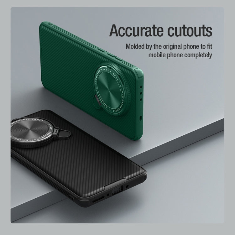 For OnePlus 13 NILLKIN CamShield Prop MagSafe Magnetic PC Phone Case(Green) - free shipping - PMC TechLife - Order now!