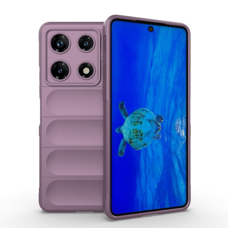 For Infinix Note 30 Pro X6788 Magic Shield TPU + Flannel Phone Case(Purple) - Infinix Cases by PMC TechLife | Online Shopping South Africa | PMC TechLife | Buy Now Pay Later Mobicred