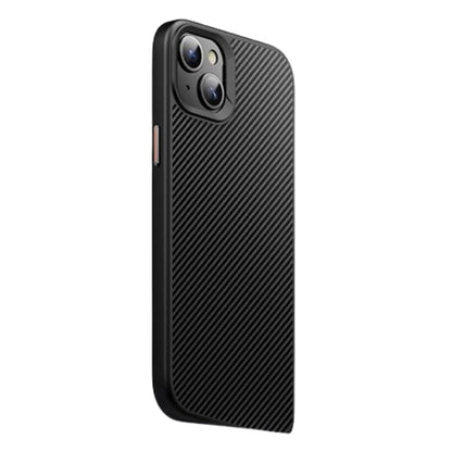 For iPhone 14 MagSafe Kevlar Fiber Shockproof Phone Case(Black) - iPhone 14 Cases by PMC Jewellery | Online Shopping South Africa | PMC Jewellery