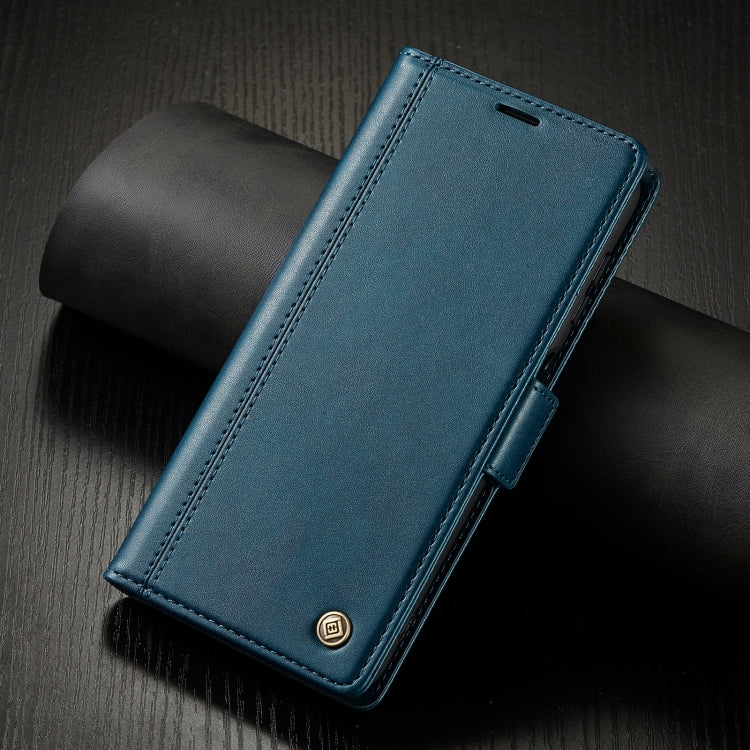 For Samsung Galaxy S24+ LC.IMEEKE Skin-friendly Card Slots Leather Phone Case(Blue) - Galaxy S24+ 5G Cases by LC.IMEEKE | Online Shopping South Africa | PMC Jewellery | Buy Now Pay Later Mobicred