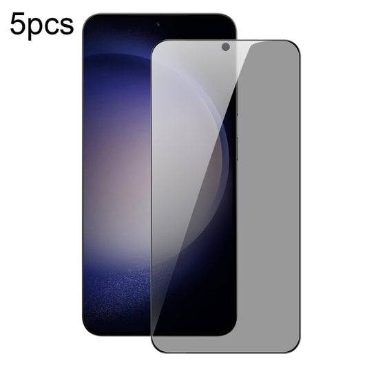 For Samsung Galaxy S24+ 5G 5pcs DUX DUCIS 0.33mm 9H High Aluminum Anti-spy HD Tempered Glass Film - Galaxy S24+ 5G Tempered Glass by DUX DUCIS | Online Shopping South Africa | PMC Jewellery | Buy Now Pay Later Mobicred