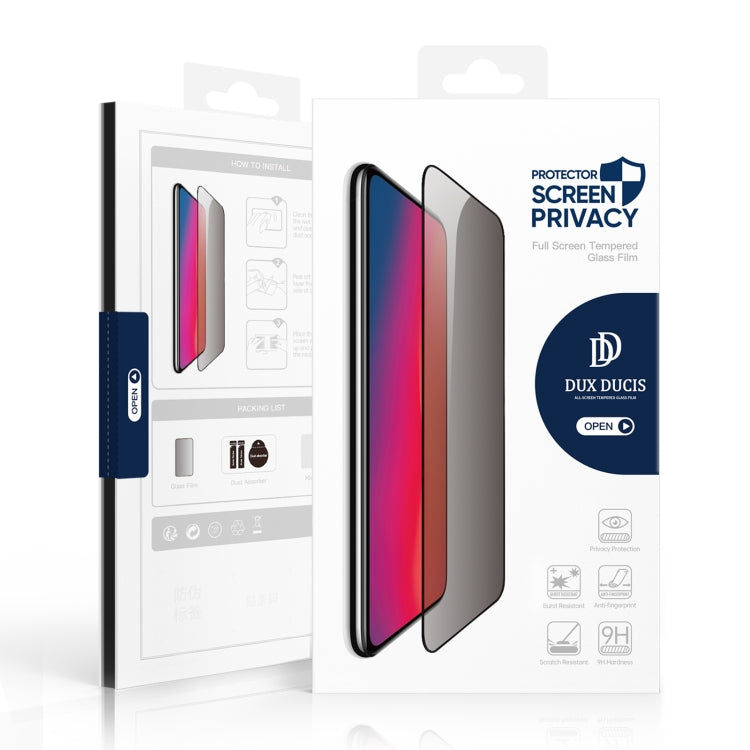 For Samsung Galaxy S22+ 5G 5pcs DUX DUCIS 0.33mm 9H High Aluminum Anti-spy HD Tempered Glass Film - Galaxy S22+ 5G Tempered Glass by DUX DUCIS | Online Shopping South Africa | PMC Jewellery | Buy Now Pay Later Mobicred