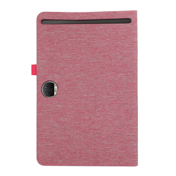 For Honor Pad 9 Fabric Texture Horizontal Flip Leather Tablet Case(Wine Red) - free shipping - PMC TechLife - Order now!