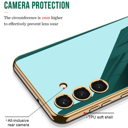 For Samsung Galaxy S24+ 5G GKK Electroplating TPU Full Coverage Phone Case(Green) - Galaxy S24+ 5G Cases by GKK | Online Shopping South Africa | PMC Jewellery | Buy Now Pay Later Mobicred