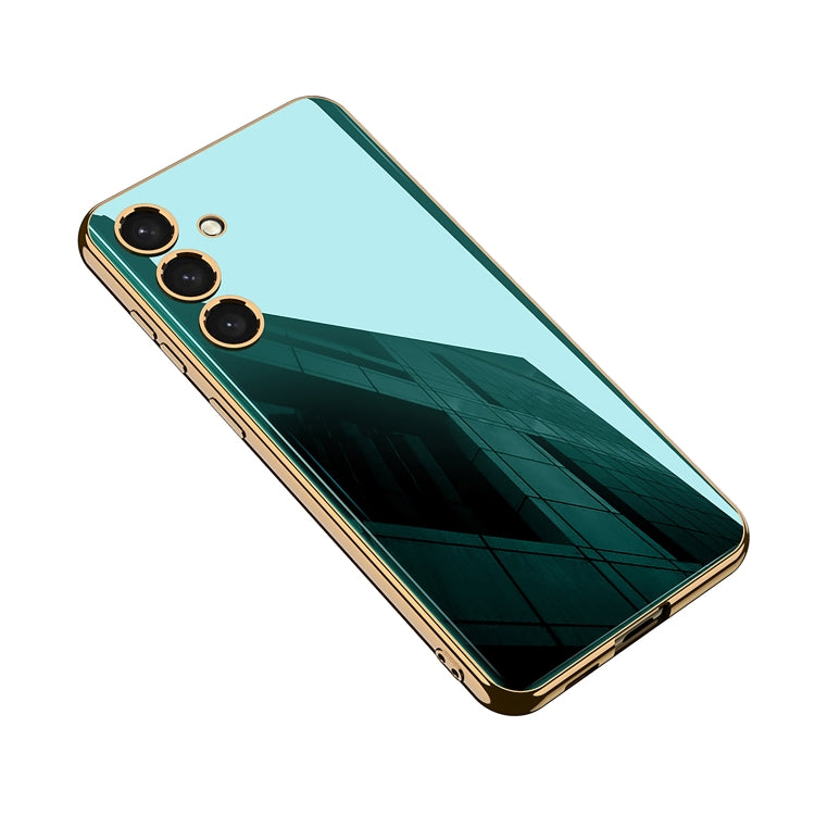 For Samsung Galaxy S24 5G GKK Electroplating TPU Full Coverage Phone Case(Green) - Galaxy S24 5G Cases by GKK | Online Shopping South Africa | PMC Jewellery | Buy Now Pay Later Mobicred