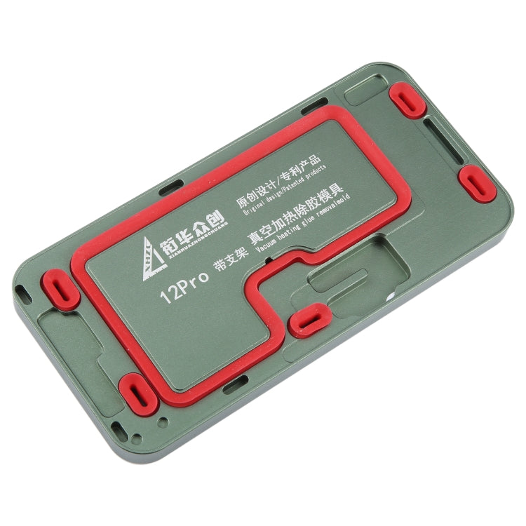 For iPhone 12 / 12 Pro LCD Screen Frame Vacuum Heating Glue Removal Mold with Holder - free shipping - PMC TechLife - Order now!