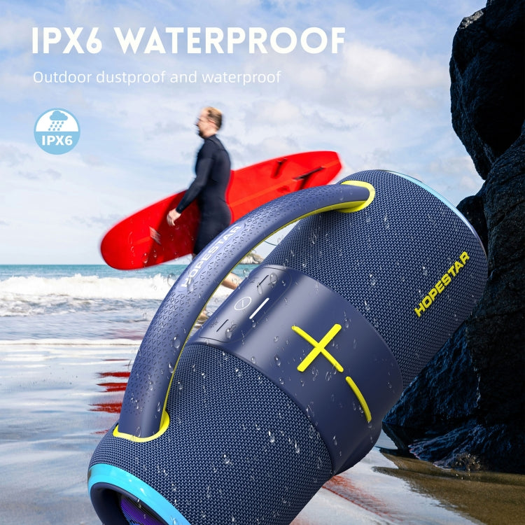 HOPESTAR H68 50W Outdoor Portable Waterproof Dazzling Bluetooth Speaker(Navy Blue) - Waterproof Speaker by HOPESTAR | Online Shopping South Africa | PMC Jewellery | Buy Now Pay Later Mobicred