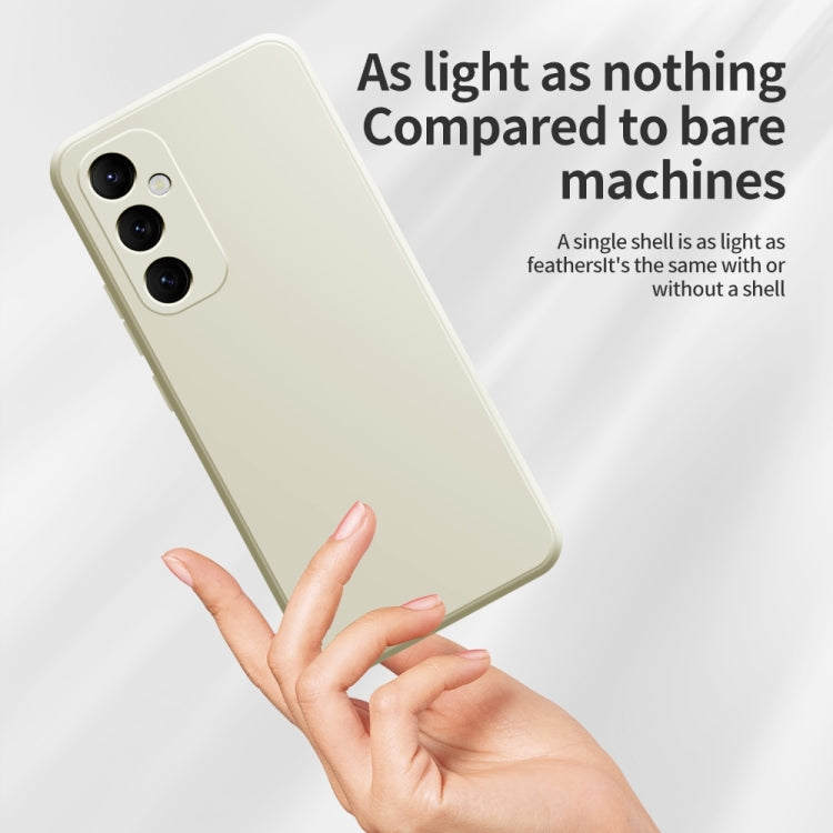 For Samsung Galaxy S24+ 5G Imitation Liquid Silicone Phone Case(White) - free shipping - PMC TechLife - Order now!