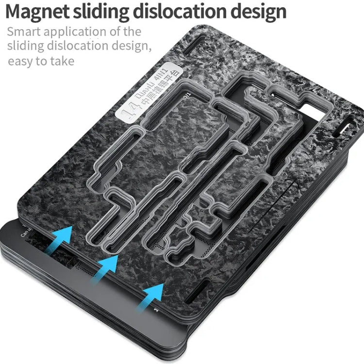 Qianli Magnetic Middle Layer BGA Reballing Platform For iPhone 14 Series - BGA Stencils by QIANLI | Online Shopping South Africa | PMC TechLife | Buy Now Pay Later Mobicred