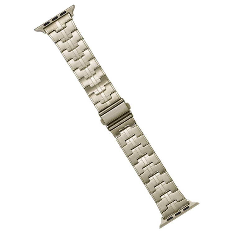 For Apple Watch Series 2 42mm Stainless Steel Watch Band(Titanium) - free shipping - PMC TechLife - Order now!