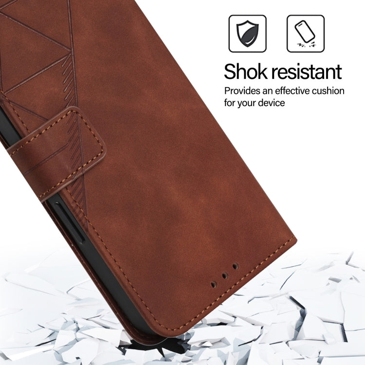 For Google Pixel 9 Pro XL Crossbody 3D Embossed Flip Leather Phone Case(Brown) - free shipping - PMC TechLife - Order now!