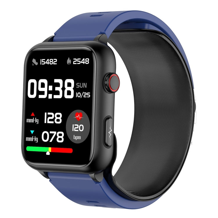 TK63 1.91 Inch Color Screen Air Pump Smart Watch, Supports Blood Pressure Monitoring / ECG(Blue) - Smart Watches by PMC TechLife | Online Shopping South Africa | PMC TechLife