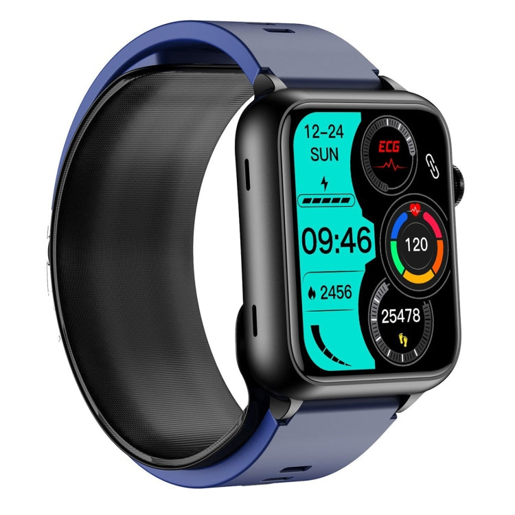TK63 1.91 Inch Color Screen Air Pump Smart Watch, Supports Blood Pressure Monitoring / ECG(Blue) - Smart Watches by PMC TechLife | Online Shopping South Africa | PMC TechLife