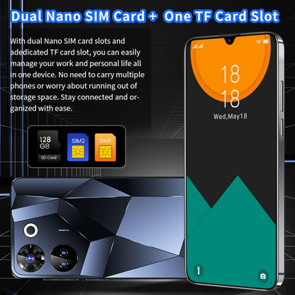 C20 Pro / X19, 2GB+16GB, 6.49 inch Face Identification Android 8.1 MTK6580A Quad Core, Network: 3G, Dual SIM(Black) -  by PMC Jewellery | Online Shopping South Africa | PMC Jewellery