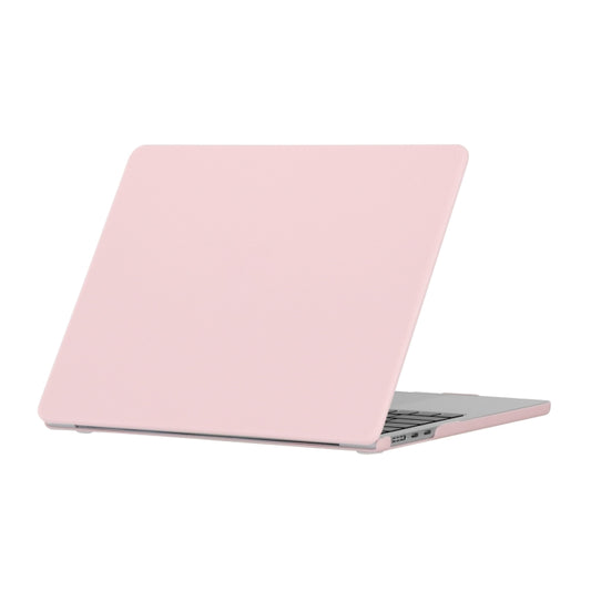 For MacBook Air 15.3 2024 A2941 (M2)/A3114 (M3) Laptop Matte Style Protective Case(New Actual Pink) - MacBook Air Cases by PMC Jewellery | Online Shopping South Africa | PMC Jewellery | Buy Now Pay Later Mobicred