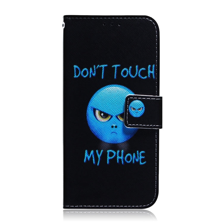For Google Pixel 9 Pro Coloured Drawing Flip Leather Phone Case(Anger) - Google Cases by PMC TechLife | Online Shopping South Africa | PMC TechLife | Buy Now Pay Later Mobicred