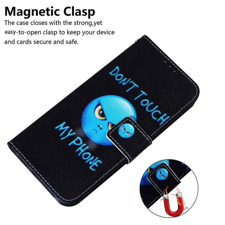 For Google Pixel 9 Pro Coloured Drawing Flip Leather Phone Case(Anger) - Google Cases by PMC TechLife | Online Shopping South Africa | PMC TechLife | Buy Now Pay Later Mobicred