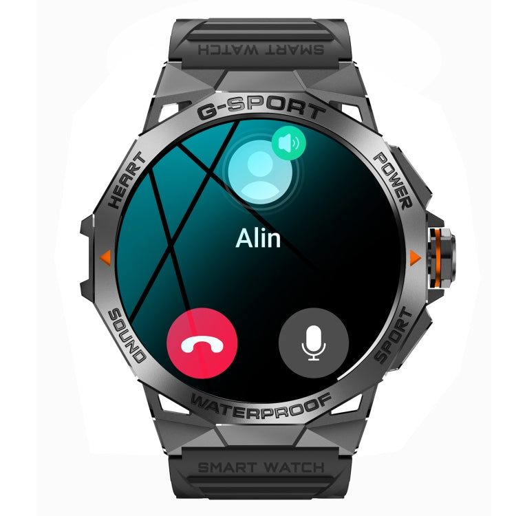 LEMFO K62 1.43 inch AMOLED Round Screen Smart Watch Supports Bluetooth Calls(Black) - Smart Watches by LEMFO | Online Shopping South Africa | PMC TechLife | Buy Now Pay Later Mobicred