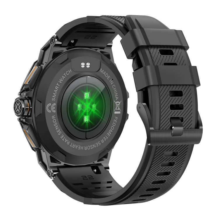 LEMFO K62 1.43 inch AMOLED Round Screen Smart Watch Supports Bluetooth Calls(Black) - Smart Watches by LEMFO | Online Shopping South Africa | PMC TechLife | Buy Now Pay Later Mobicred