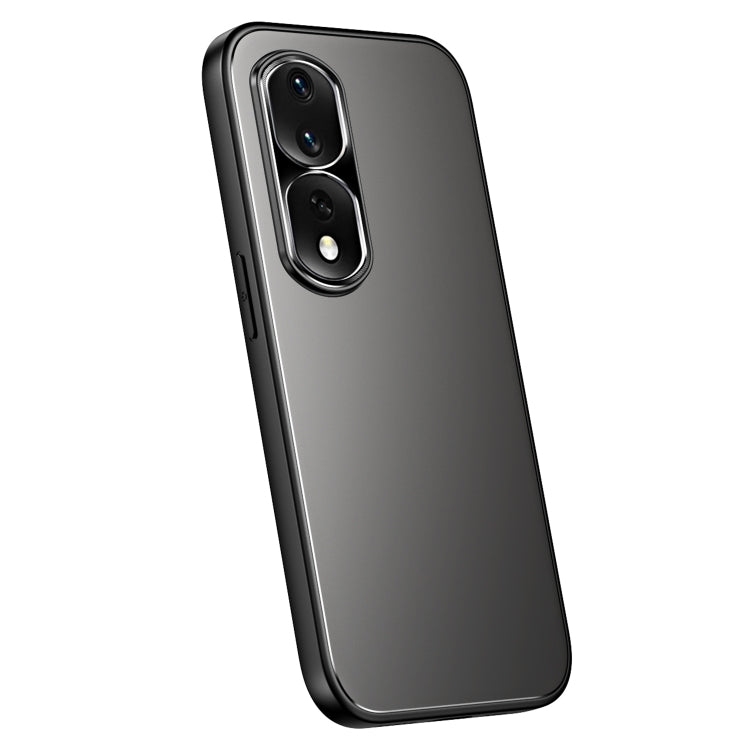 For Honor 80 R-JUST RJ-61 Electroplating Frosted TPU + PC Phone Case(Grey) - Honor Cases by R-JUST | Online Shopping South Africa | PMC Jewellery