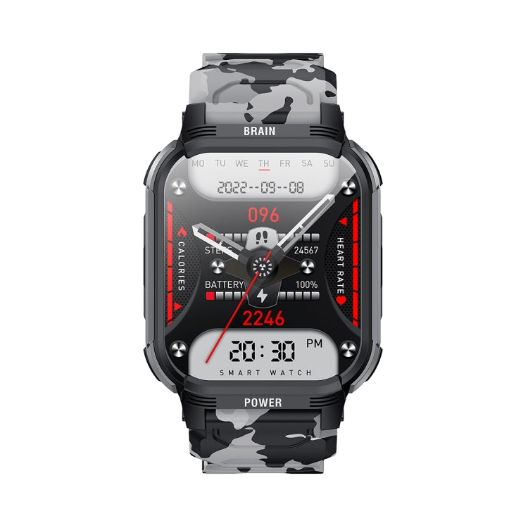 LEMFO LT08 1.85 inch TFT Screen Smart Watch Supports Bluetooth Calls(Gun Black) - free shipping - PMC TechLife - Order now!