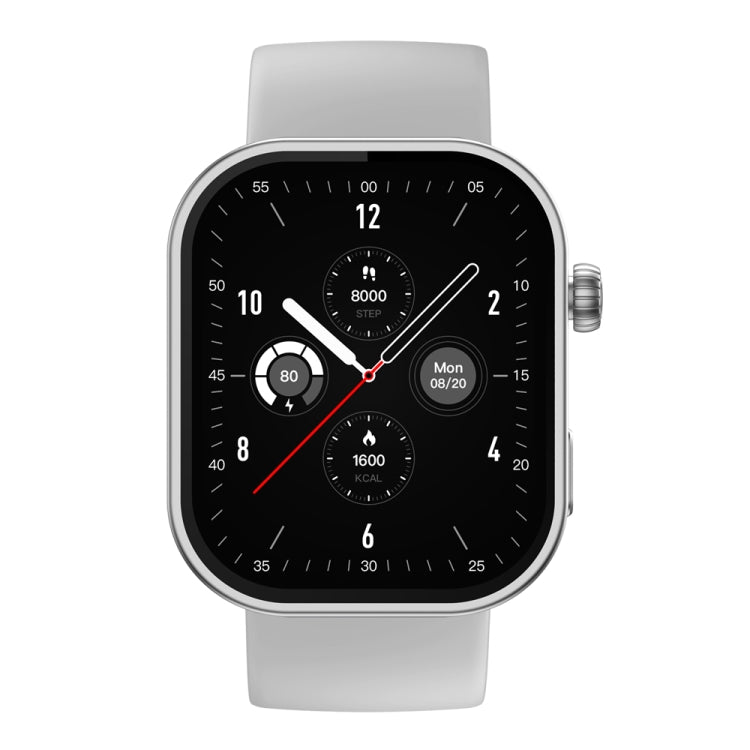 Zeblaze Btalk Plus 2.03 inch Screen Voice Calling Smart Watch, Support Heart Rate / Blood Pressure / Blood Oxygen(Silver) - Smart Watches by Zeblaze | Online Shopping South Africa | PMC TechLife | Buy Now Pay Later Mobicred