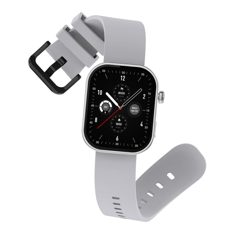 Zeblaze Btalk Plus 2.03 inch Screen Voice Calling Smart Watch, Support Heart Rate / Blood Pressure / Blood Oxygen(Silver) - Smart Watches by Zeblaze | Online Shopping South Africa | PMC TechLife | Buy Now Pay Later Mobicred