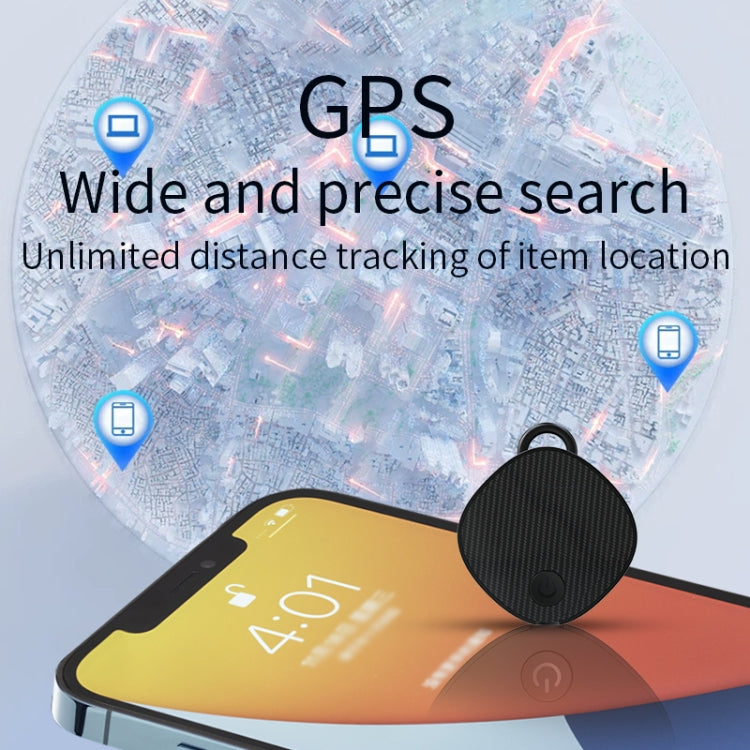 Global Positioning Pet Key Anti-Lost Device Smart Bluetooth GPS Locator(White) - Personal Tracker by PMC Jewellery | Online Shopping South Africa | PMC Jewellery