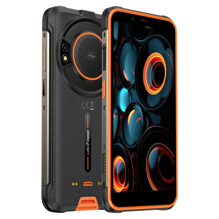 [HK Warehouse] Ulefone Power Armor 16S Rugged Phone, 8GB+128GB, 9600mAh Battery, Side Fingerprint, 5.93 inch Android 13 Unisoc T616 Octa Core up to 2.0GHz, Network: 4G, NFC, OTG(Orange) - Ulefone by Ulefone | Online Shopping South Africa | PMC Jewellery