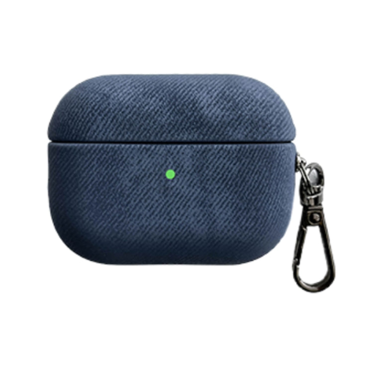 For AirPods 3 Suede Earphone Protective Case(Blue) - For AirPods 3 by PMC Jewellery | Online Shopping South Africa | PMC Jewellery | Buy Now Pay Later Mobicred