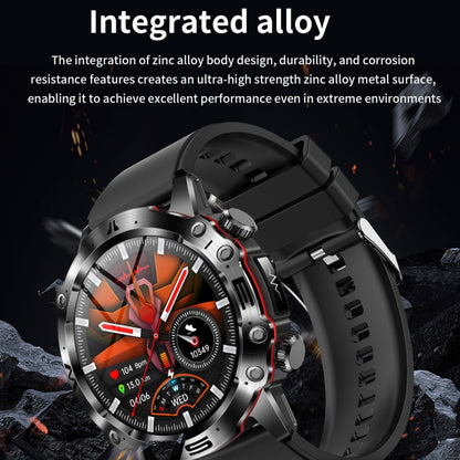ET482 1.43 inch AMOLED Screen Sports Smart Watch Support Bluethooth Call /  ECG Function(Black Steel Band) - Smart Watches by PMC Jewellery | Online Shopping South Africa | PMC Jewellery