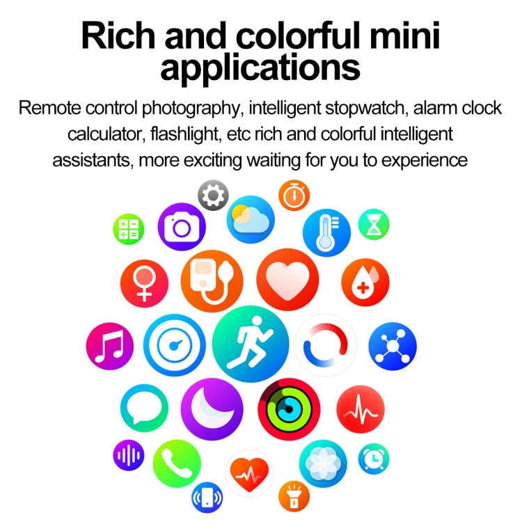 ET580 2.04 inch AMOLED Screen Sports Smart Watch Support Bluethooth Call /  ECG Function(Black Silicone Band) - Smart Watches by PMC TechLife | Online Shopping South Africa | PMC TechLife