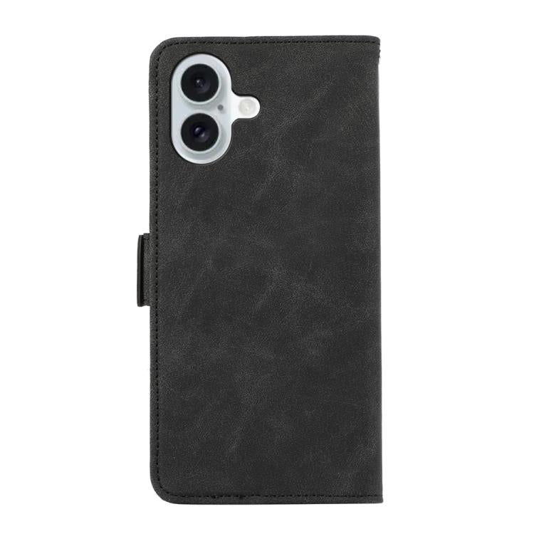 For iPhone 17 ABEEL Frosted Magnetic RFID Leather Phone Case(Black) - free shipping - PMc TechLife - Order now!