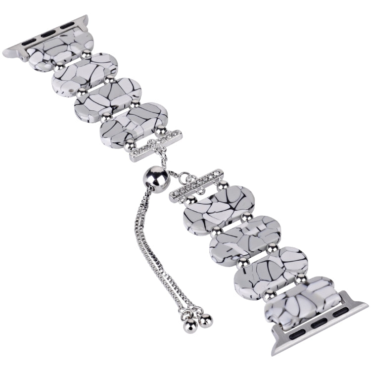For Apple Watch Ultra 49mm Resin Retractable Chain Watch Band(Cracks) - free shipping - PMC TechLife - Order now!