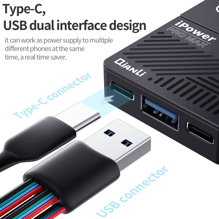 QianLi Generation 7th iPower Pro Max DC Power Control Test Cable for iPhone 6-14 Series - free shipping - PMC TechLife - Order now!