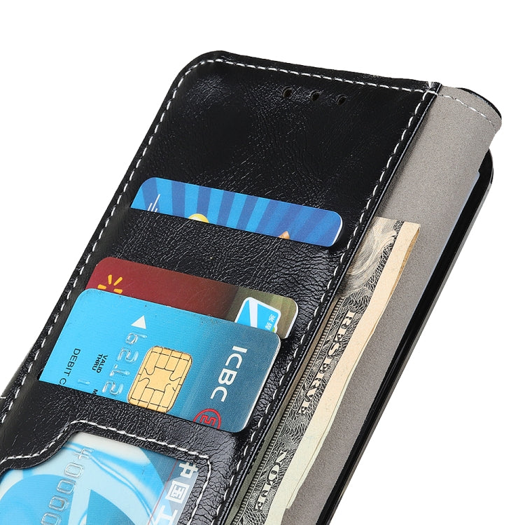 For Google Pixel 9 Retro Crazy Horse Texture Flip Leather Phone Case(Black) - Google Cases by PMC TechLife | Online Shopping South Africa | PMC TechLife | Buy Now Pay Later Mobicred