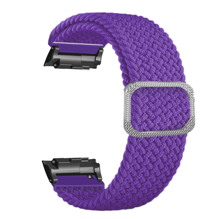 For Huawei Watch D Adjustable Woven Nylon Watch Band(Purple) - Watch Bands by PMC TechLife | Online Shopping South Africa | PMC TechLife