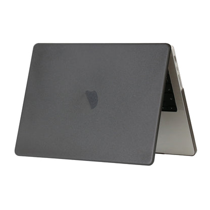 For MacBook Air 13.6 M2 A2681 / M3 A3113 Crystalline Matte Hardshell Laptop Protective Case(Grey) - MacBook Air Cases by PMC Jewellery | Online Shopping South Africa | PMC Jewellery | Buy Now Pay Later Mobicred