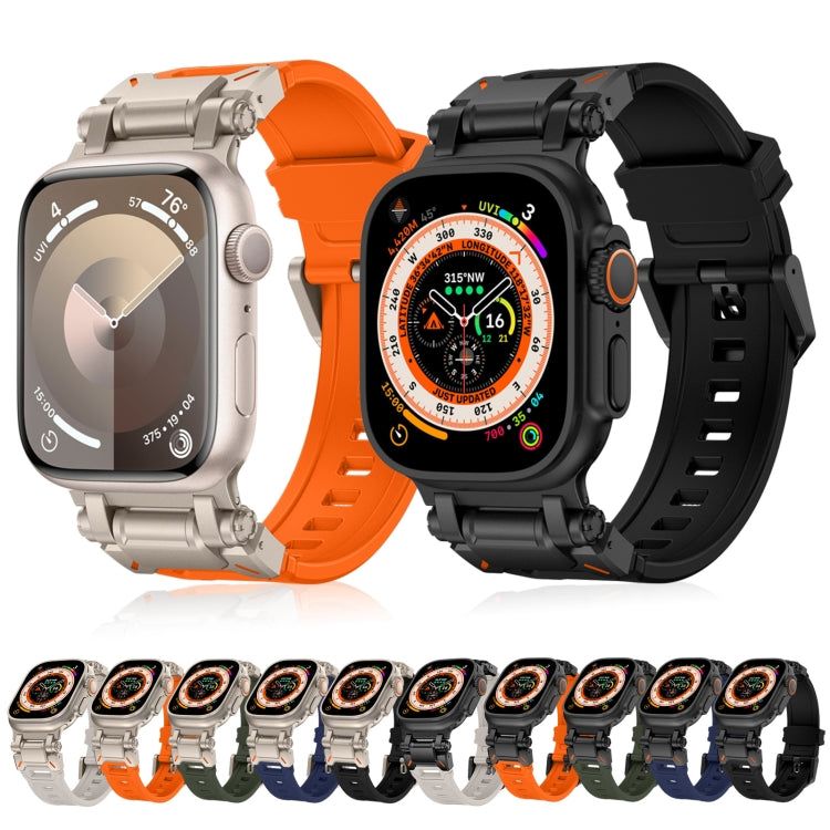 For Apple Watch Series 2 42mm Explorer TPU Watch Band(Titanium Black) - free shipping - PMC TechLife - Order now!