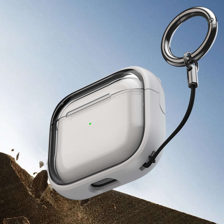 For AirPods 3 TPU Hybrid PC Case with Holder(Tansparent) - For AirPods 3 by PMC Jewellery | Online Shopping South Africa | PMC Jewellery | Buy Now Pay Later Mobicred