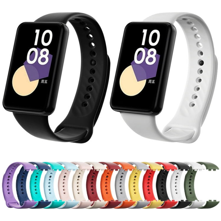 For Honor Band 9 Black Buckle TPU Watch Band(White) - Watch Bands by PMC TechLife | Online Shopping South Africa | PMC TechLife