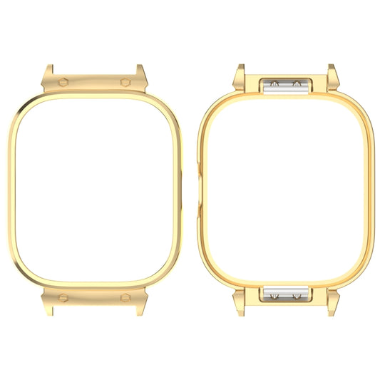 For CMF Watch Pro D395 20mm Metal Frame Watch Protective Case(Gold) - Watch Case by PMC Jewellery | Online Shopping South Africa | PMC Jewellery